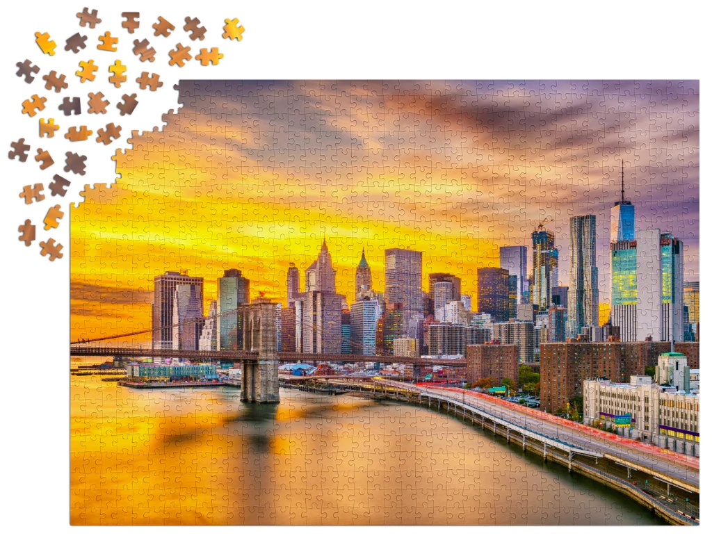 New York City Skyline at Dusk - 1000 - foto 3
