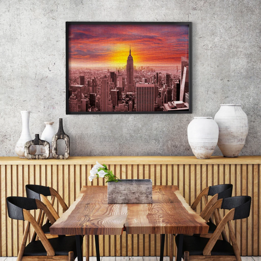 Sunset Over New York Skyline - 1000 - foto 6
