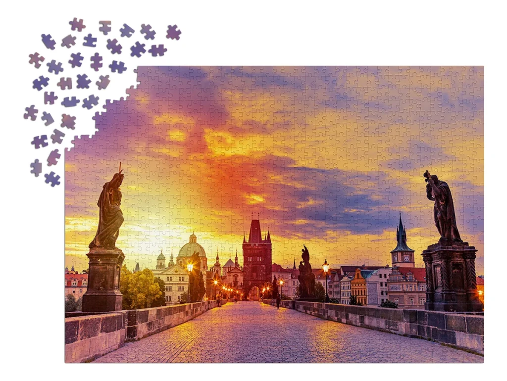 Charles Bridge at Sunset, Prague - 1000 - foto 2