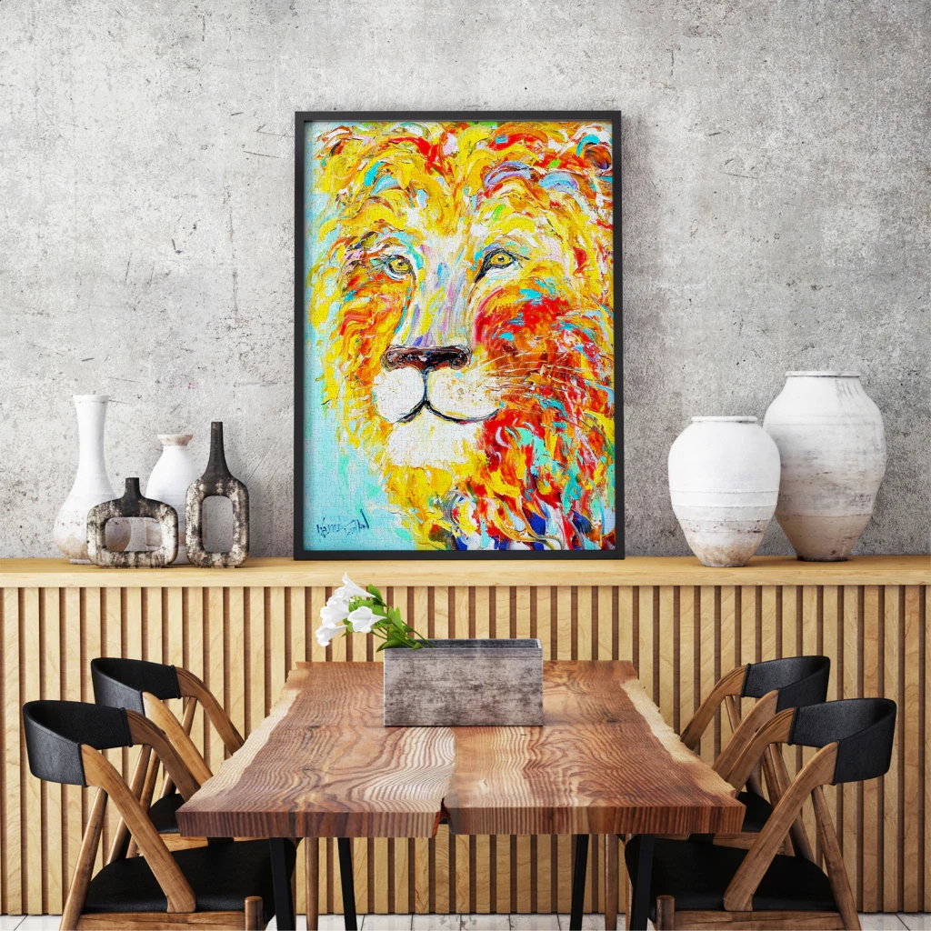 Colorful Lion - 1000 - foto 3