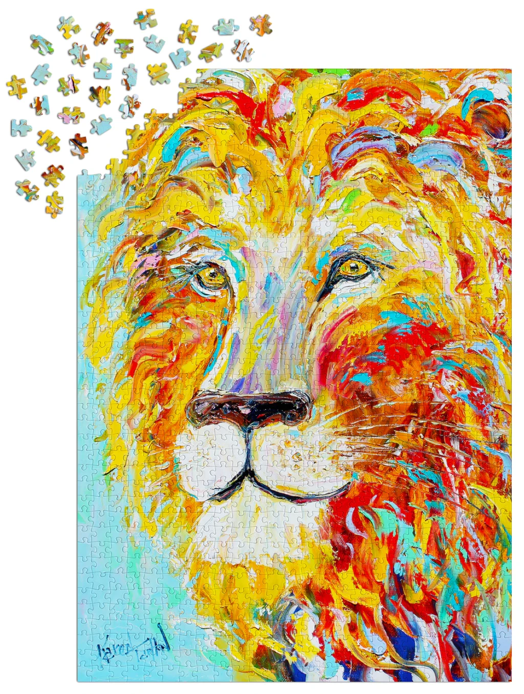 Colorful Lion - 1000 - foto 4