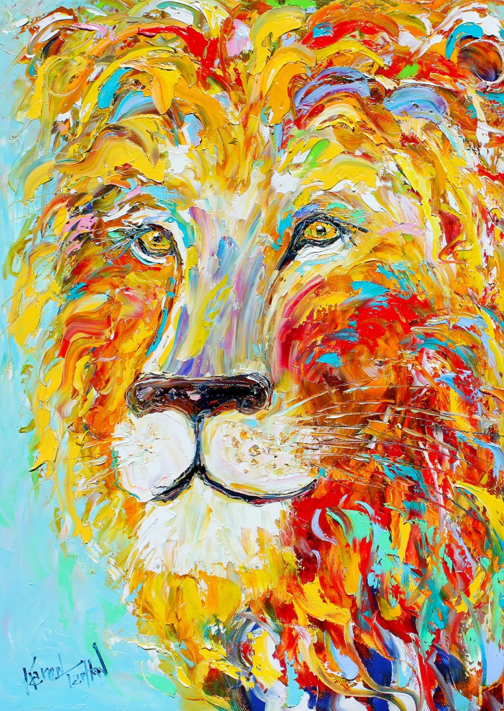 Colorful Lion - 1000 - foto 5