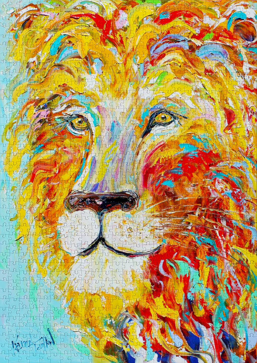 Colorful Lion - 1000 - foto 6