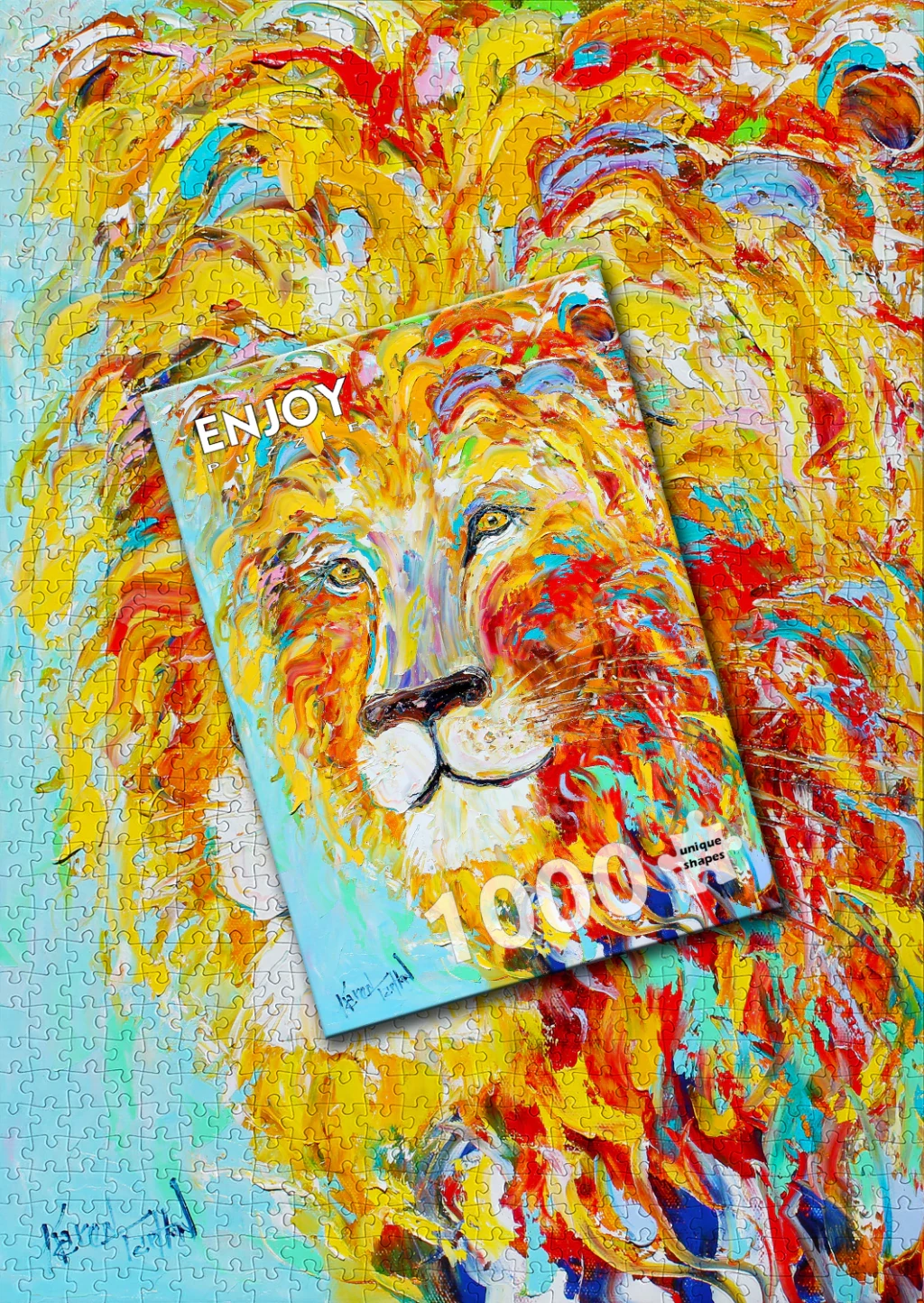 Colorful Lion - 1000 - foto 7