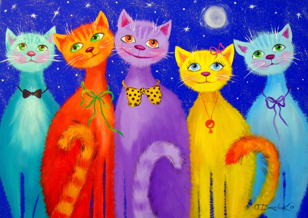 Smiling Cats - 1000 - foto 3