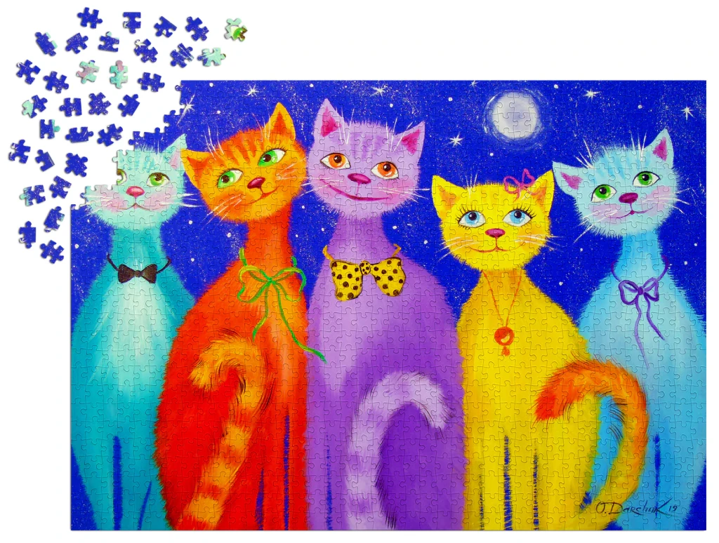 Smiling Cats - 1000 - foto 4