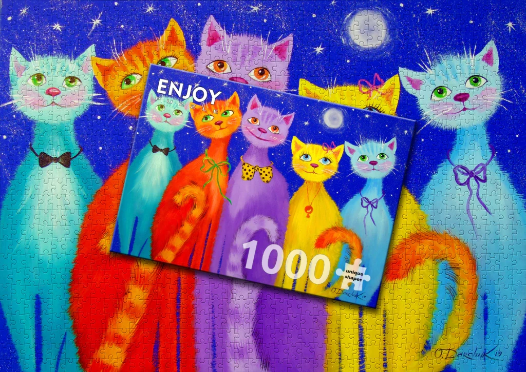 Smiling Cats - 1000 - foto 7