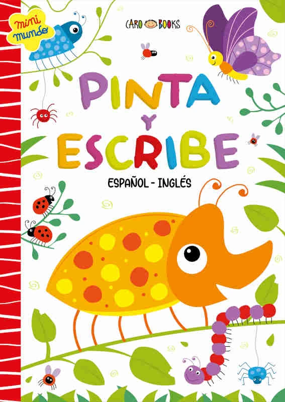 Pinta y Escribe Español - Ingles