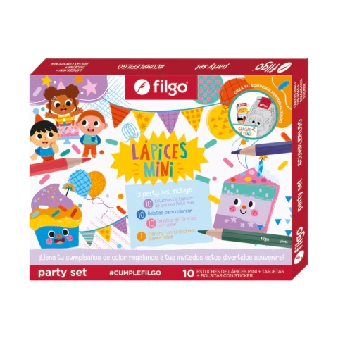 Party Set | Lápices mini