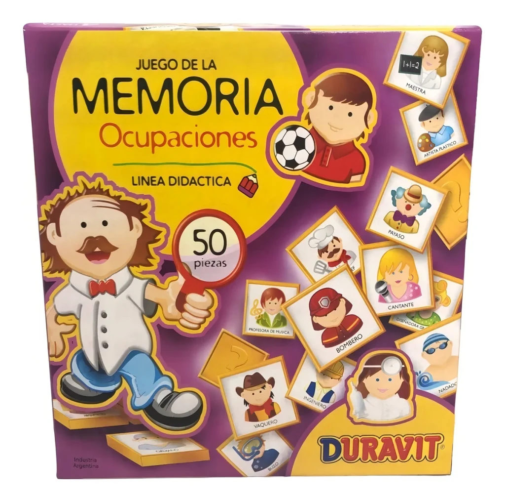 juego de la memoria Ocupaciones