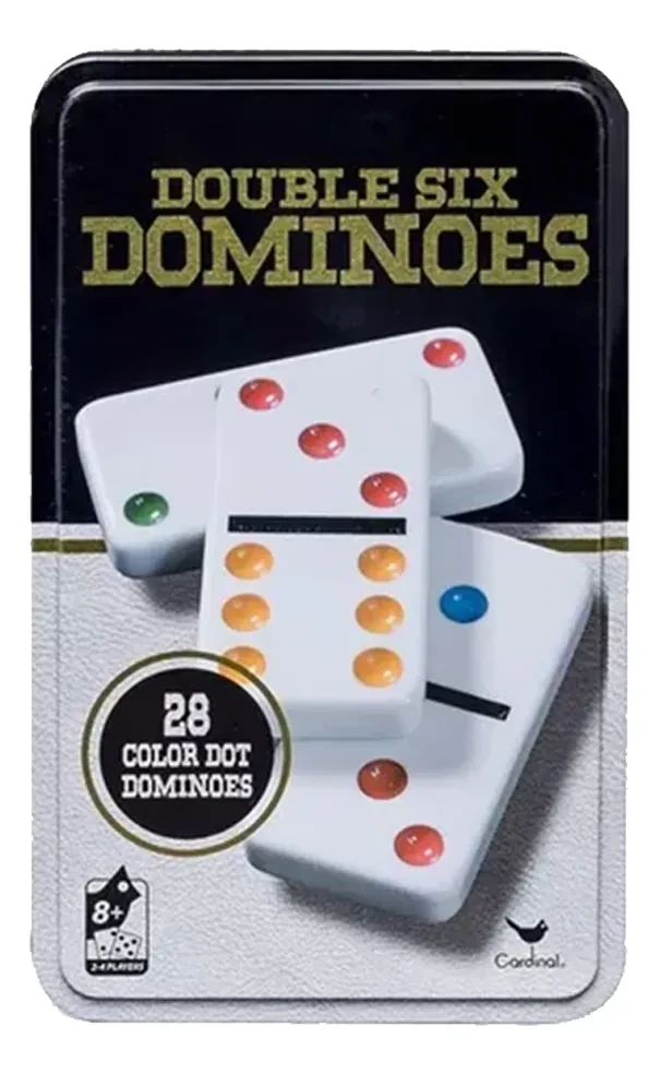 Dominós caja metálica