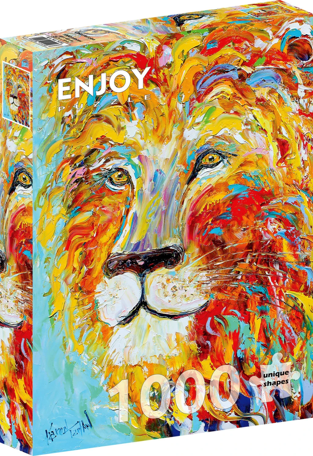 Colorful Lion - 1000